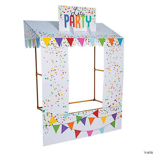 Let&amp;#8217;s Party Tabletop Hut with Frame - 6 Pc.