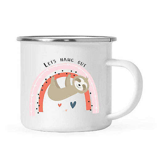 Lets Hang Out Sloth 11oz Kids Mug