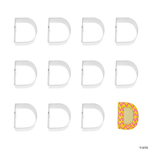 Letter D Cookie Cutters