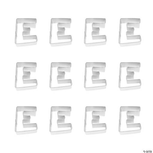 Letter E Cookie Cutters