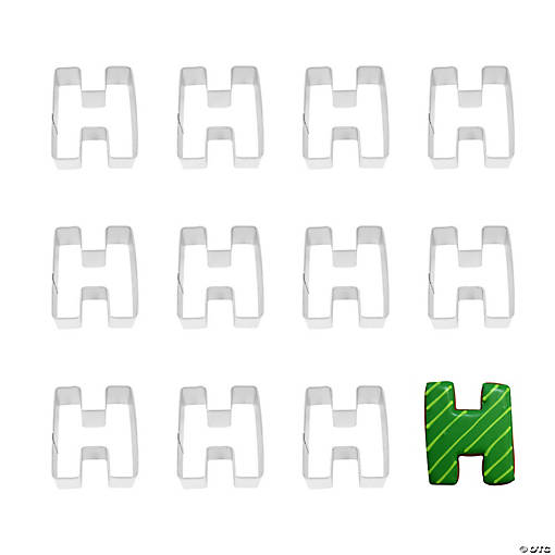 Letter H Cookie Cutters