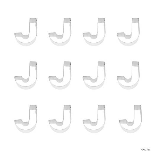 Letter J Cookie Cutters