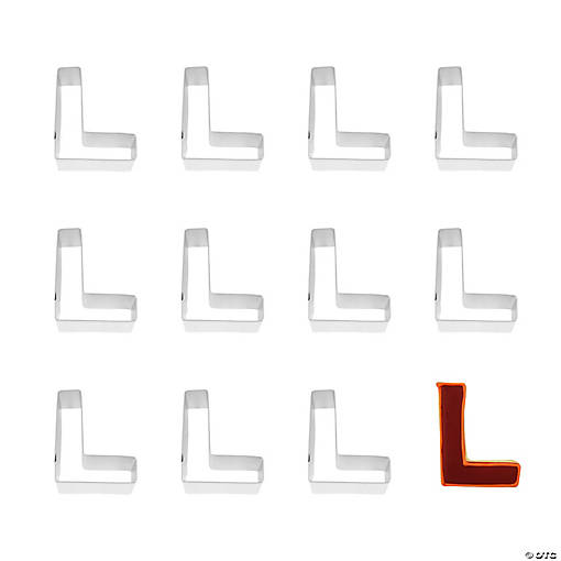Letter L Cookie Cutters