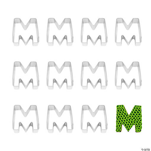 Letter M Cookie Cutters