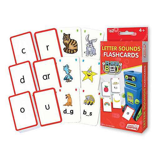 Letter Sounds Flashcards Junior Learning for Ages 4-5
