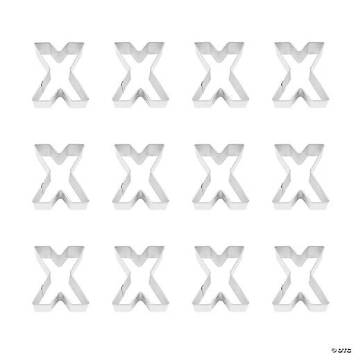 Letter X Cookie Cutters