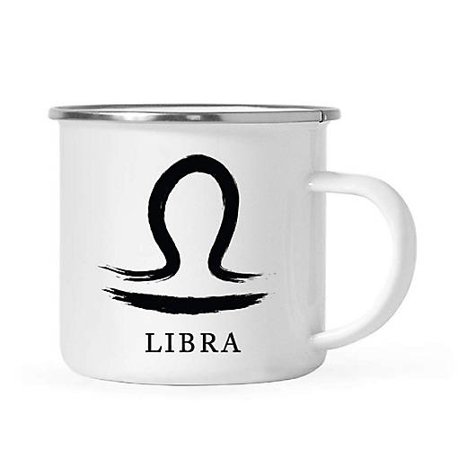 Libra Zodiac Brushed 11oz Campfire Mug