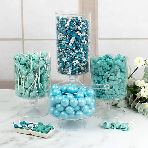 Light Blue Value Size Candy Buffet - (Approx. 7 lbs)