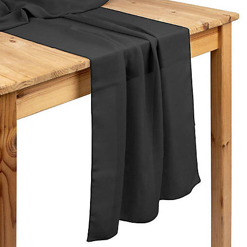Light Pink Chiffon Table Runners
