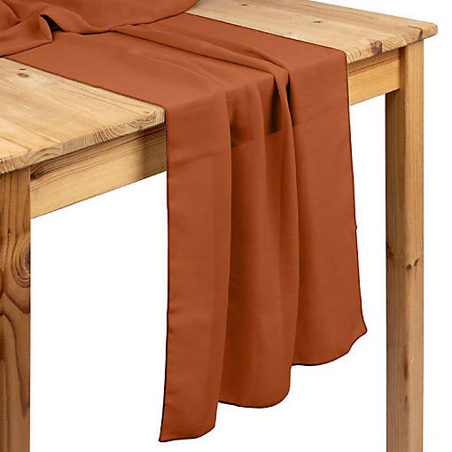 Light Pink Chiffon Table Runners