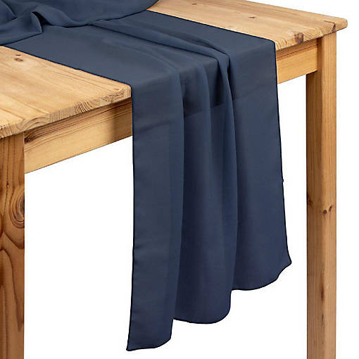 Light Pink Chiffon Table Runners
