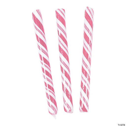 Light Pink Hard Candy Sticks - 80 Pc.
