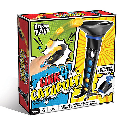 Link 4 Catapult Game  Includes 2 Catapults  2 Players