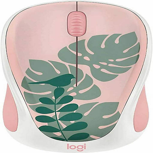 Logitech - Design Collection Limited Edition Wireless Mouse Chirpy Bird