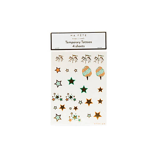 Ma Fete Circus Temporary Tattoos