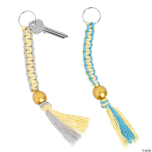 Macrame Keychain Craft Kit - Makes 6