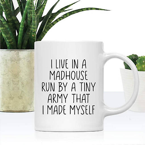 Madhouse Tiny Army Mom Ceramic Mug