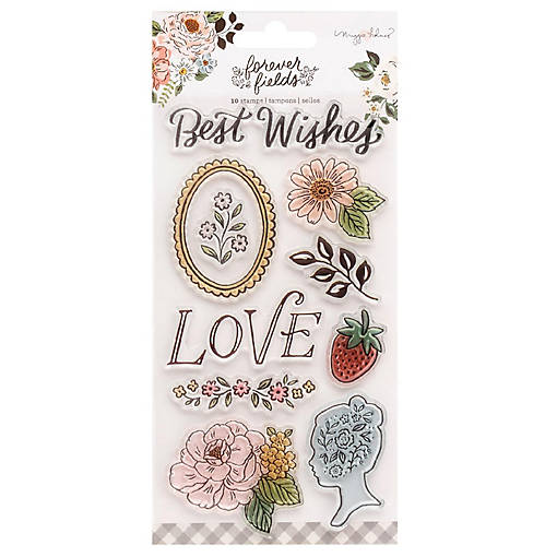 Maggie Holmes Forever Fields Acrylic Stamp Set-10/Pkg
