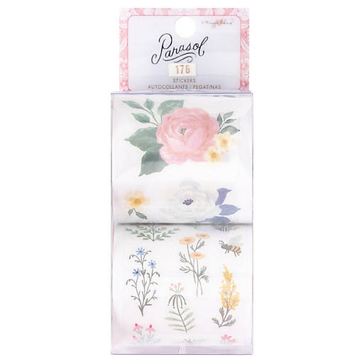 Maggie Holmes Parasol Clear Sticker Rolls-176/Pkg