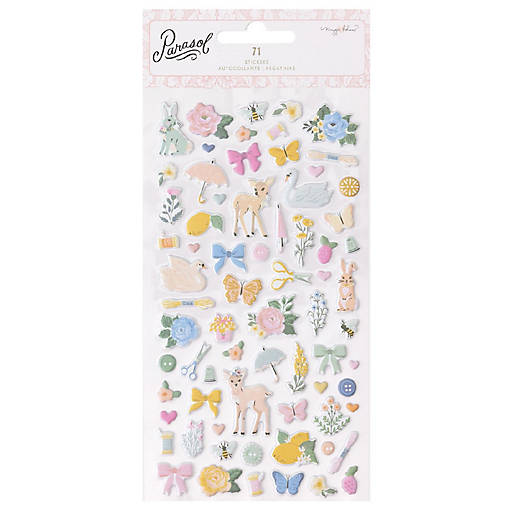 Maggie Holmes Parasol Puffy Stickers-71/Pkg