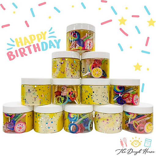 MAGICAL DOUGH BIRTHDAY JARS: 12 PACK
