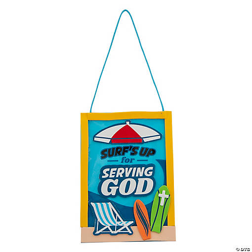 Make a Splash VBS Sign Craft Kit - Makes 12