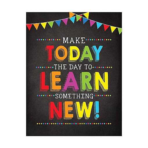 Make Today the Day to Learn 8.5x11in