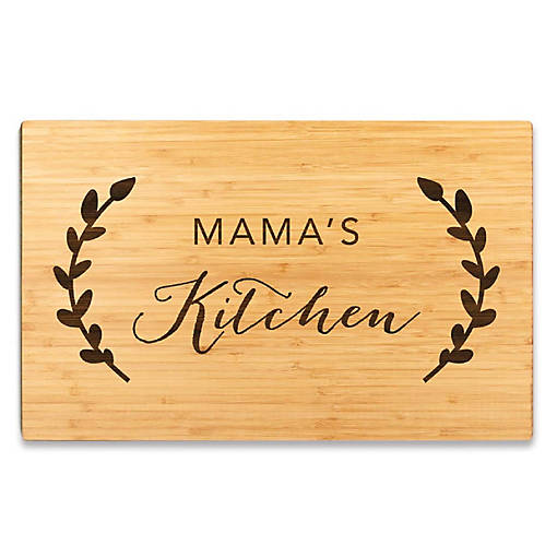 Mama's Kitchen Rustic Board 17.75x11