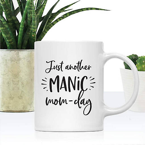 Manic Mom-Day Ceramic Mug
