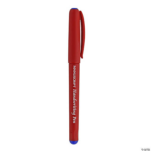 Manuscript Handwriting Pen Classroom Pack 40pc Blue