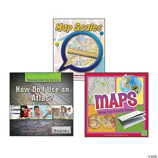 Map Literacy- Grades 2-3 Book Set