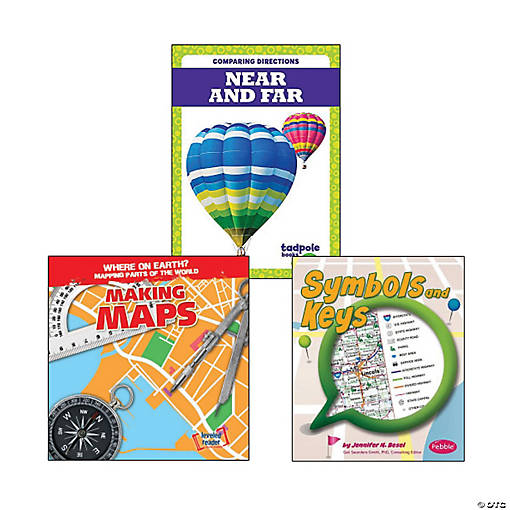 Map Literacy- Grades K-1 Book Set