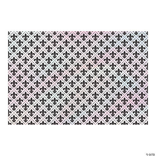 Mardi Gras Iridescent Backdrop - 3 Pc.