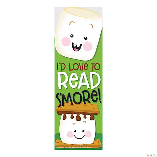 Marshmallow-Scented S&amp;#8217;more Bookmarks - 24 Pc.