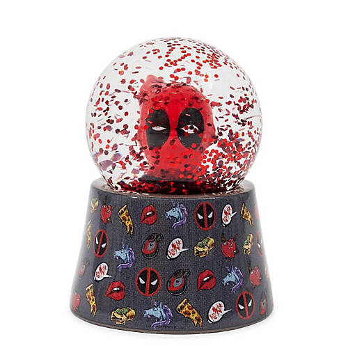 Marvel Deadpool 3-Inch Mini Light-Up Snow Globe
