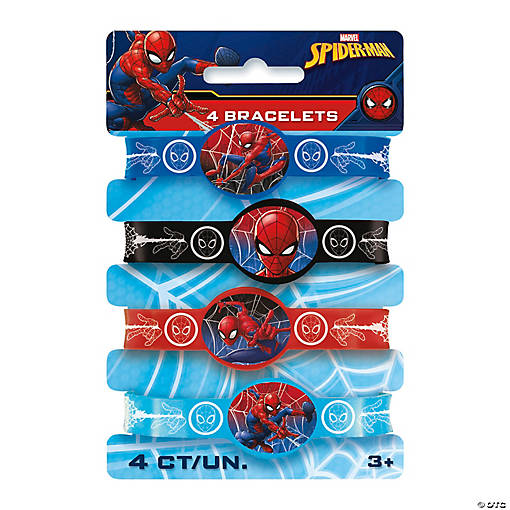 Marvel&amp;#8217;s Spider-Man&amp;#8482; Rubber Bracelets - 4 Pc.