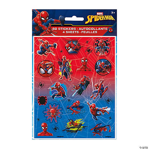 Marvel&amp;#8217;s Spider-Man&amp;#8482; Sticker Sheets - 4 Pc.