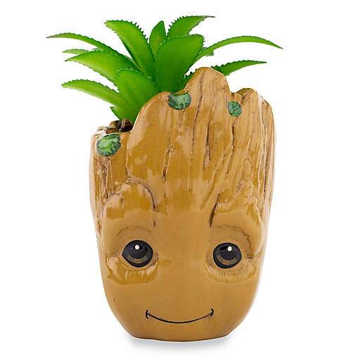 Marvel Studios I Am Groot 3-Inch Ceramic Mini Planter With Artificial Succulent