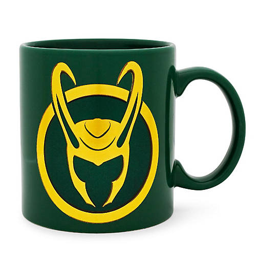 Marvel Studios Loki Foil Embossed Ceramic Mug  Holds 20 Ounces