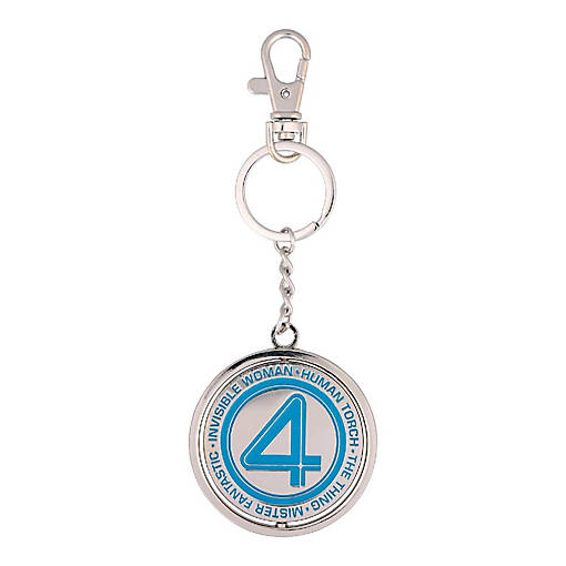 Marvel Studios The Fantastic Four: First Steps Spinning Enamel Keychain