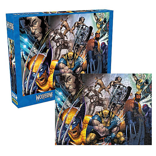 Marvel Wolverine Collage 500 Piece Jigsaw Puzzle