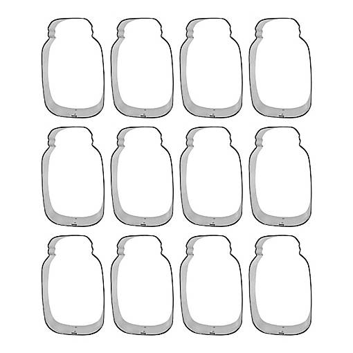 Mason Jar 4.5 inch Cookie Cutters