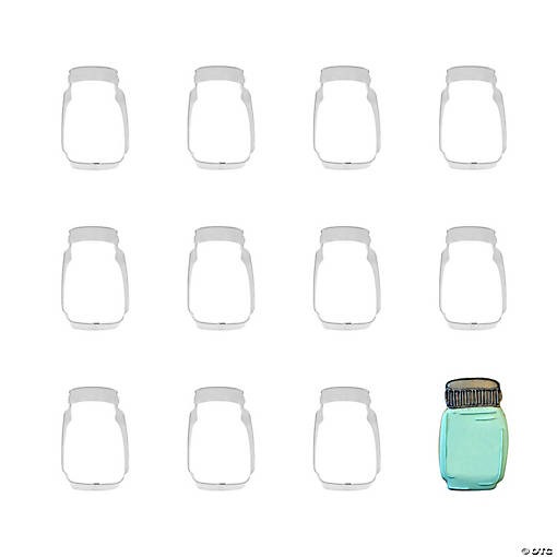 Mason Jar 4" Cookie Cutters