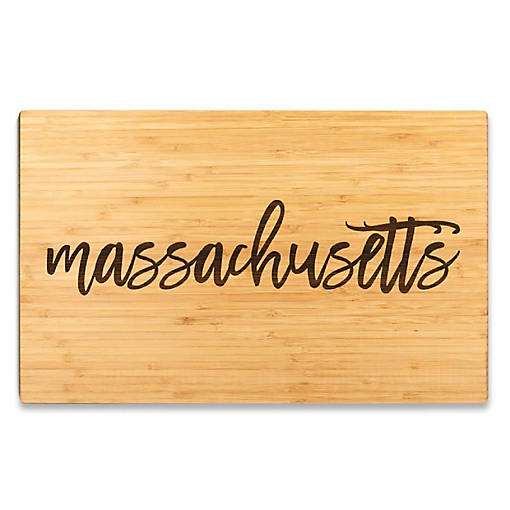 Massachusetts Bamboo Board 17.75x11
