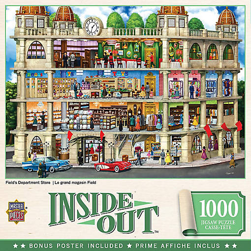 MasterPieces Inside Out - Field's Department Store 1000 Piece Puzzle