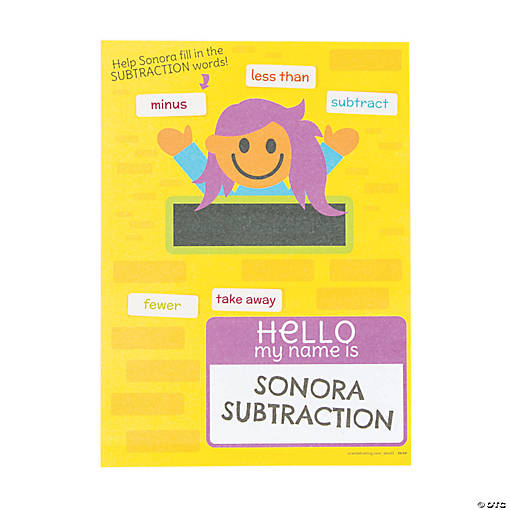 Math Buddy Mini Sticker Scenes - 24 Pc.