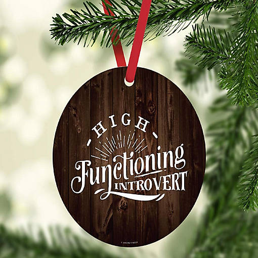MDF Ornament High Functioning Introvert