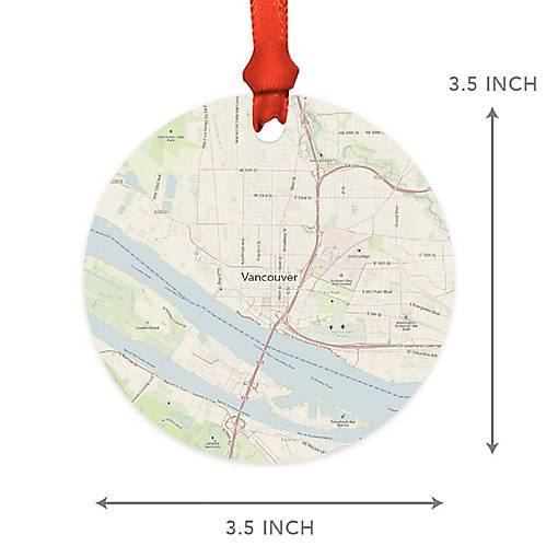 MDF Ornament Hoover Alabama Map