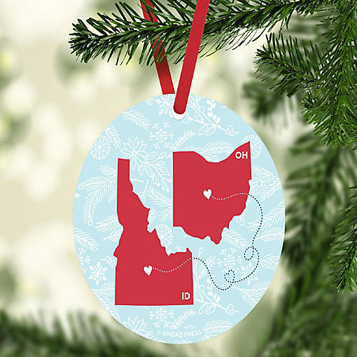 MDF Ornament Ohio and Idaho