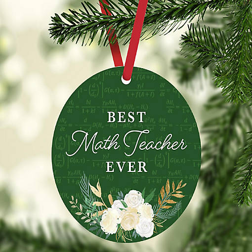 MDF Wood Ornament  Best Teacher